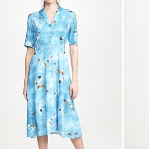 Rachel Antonoff Peri Dress- Pool Party Size 8 Blue EUC